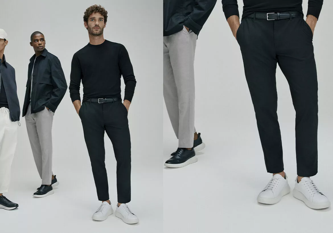 calça alfaiataria preta look