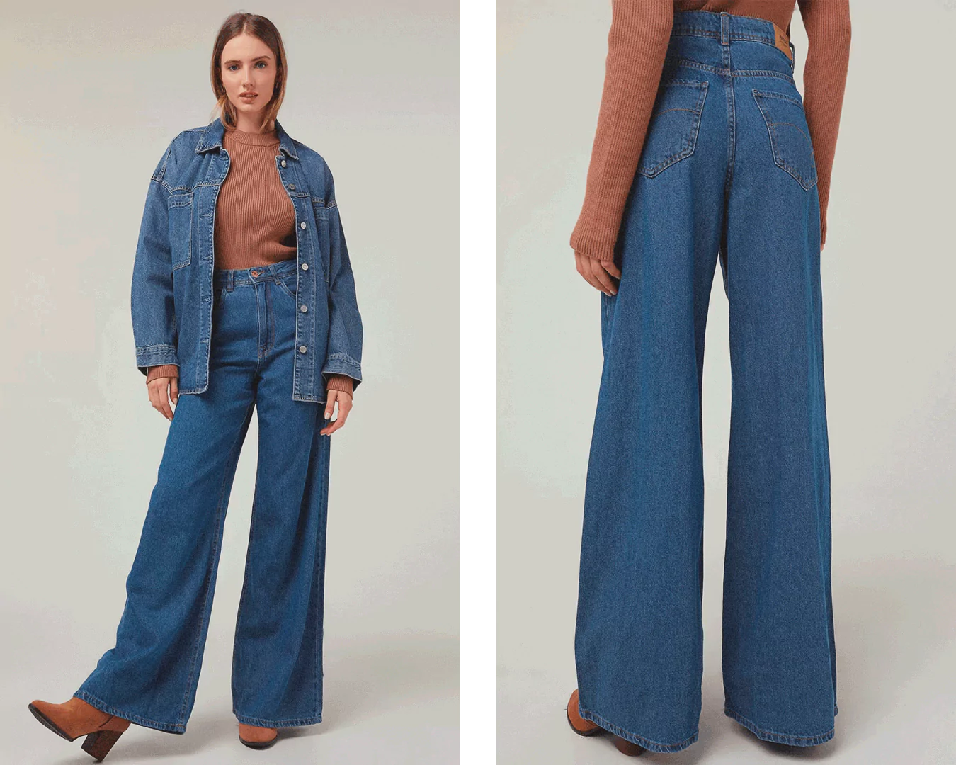 5 erros ao usar calça jeans pantalona que você precisa evitar