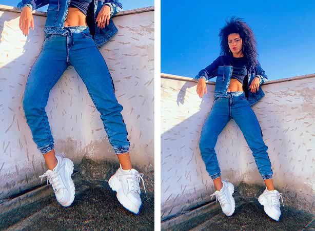 calça jogger feminina