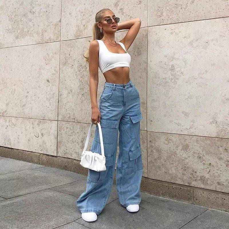 Calça Y2K feminina