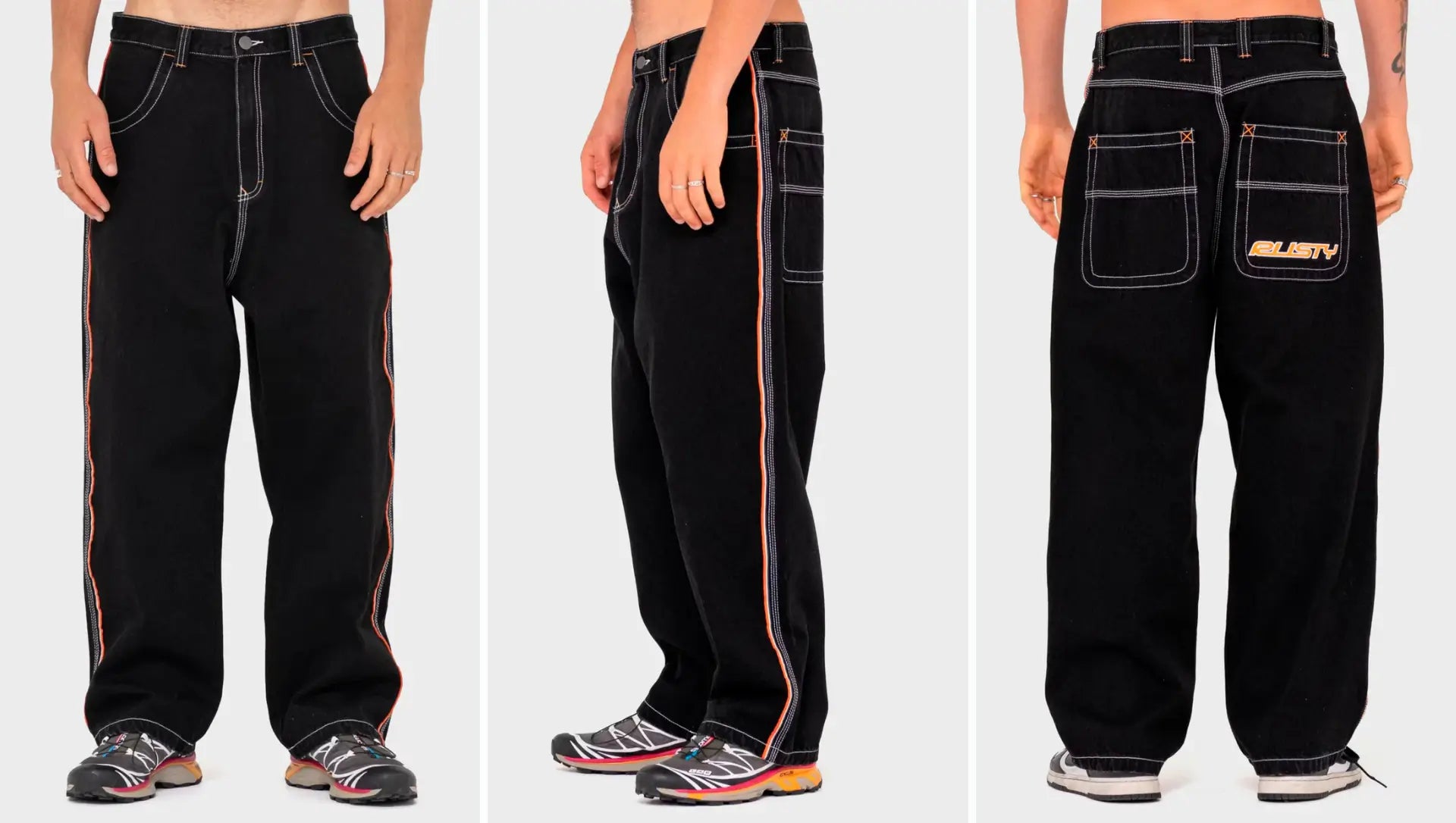 Calça Y2K oversized