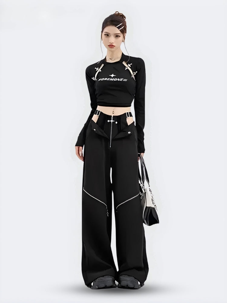 Calça Y2K cargo