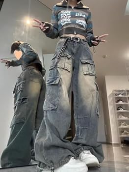 Calça Y2K cargo