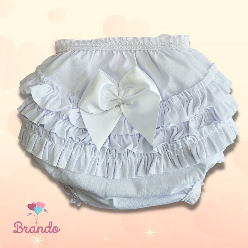 Calcinhas de Luxo para Batizado e Festas: Renda e Personalização