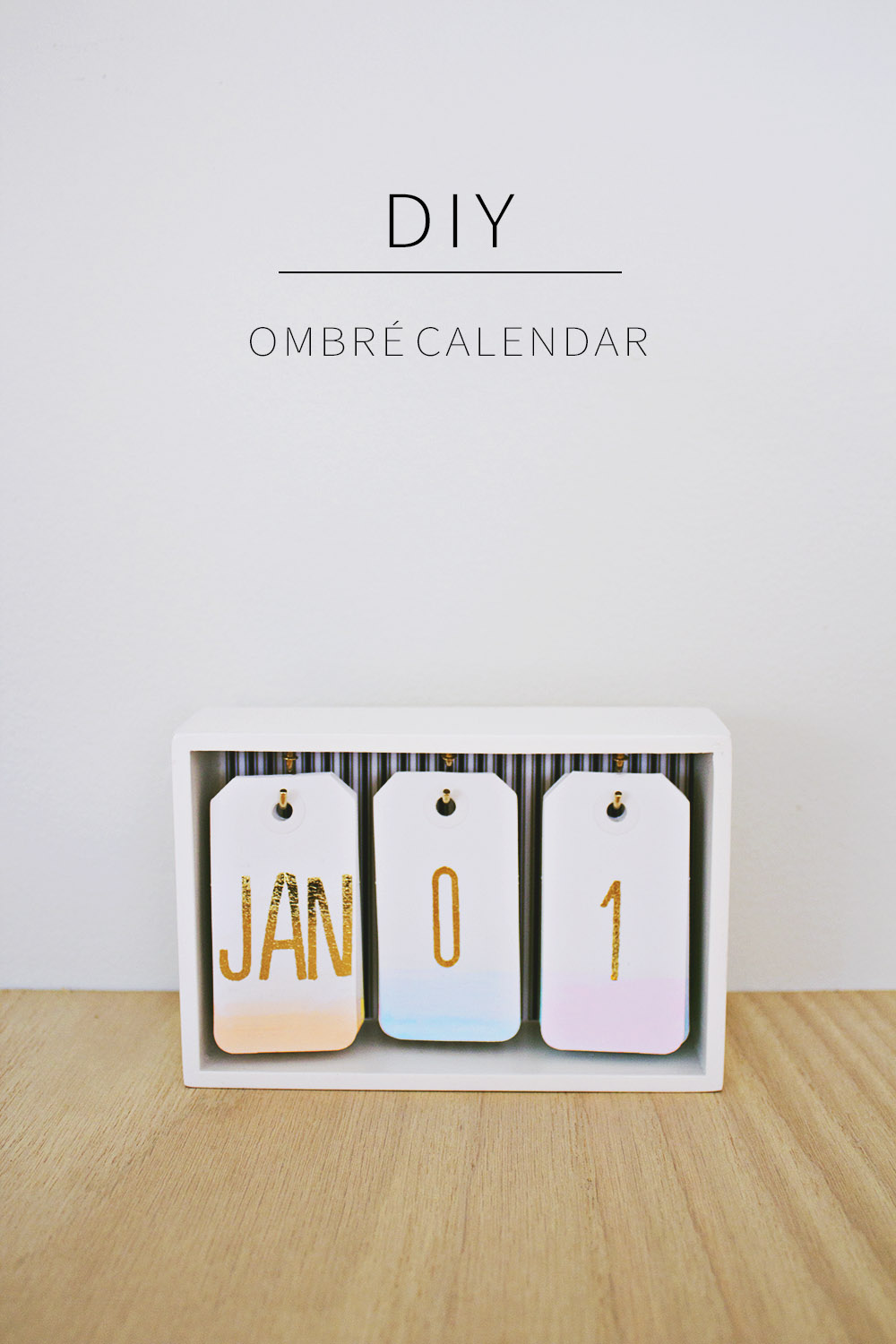 calendario diy