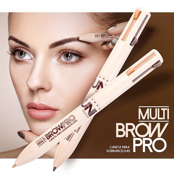 Canetas com Ponta Tridente (Efeito Microblading)
