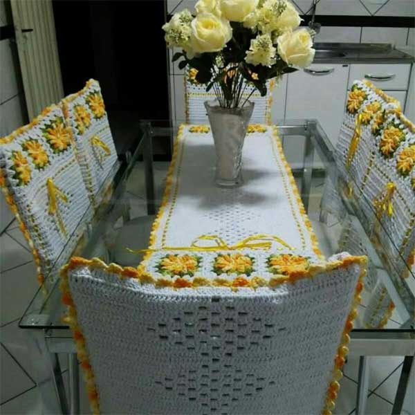 Tendências de Decoração: Capas de Crochê para Cadeira que Transformam o Ambiente