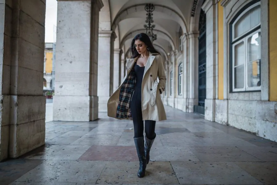 casaco feminino longo para viagens internacionais
