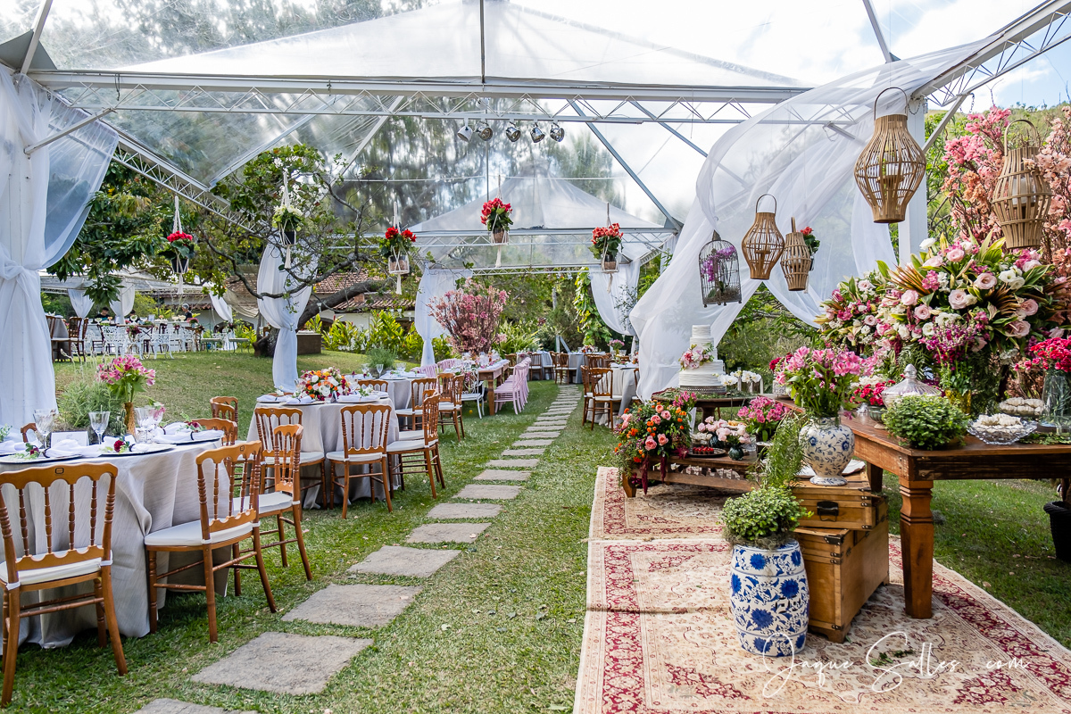 casamento no campo simples