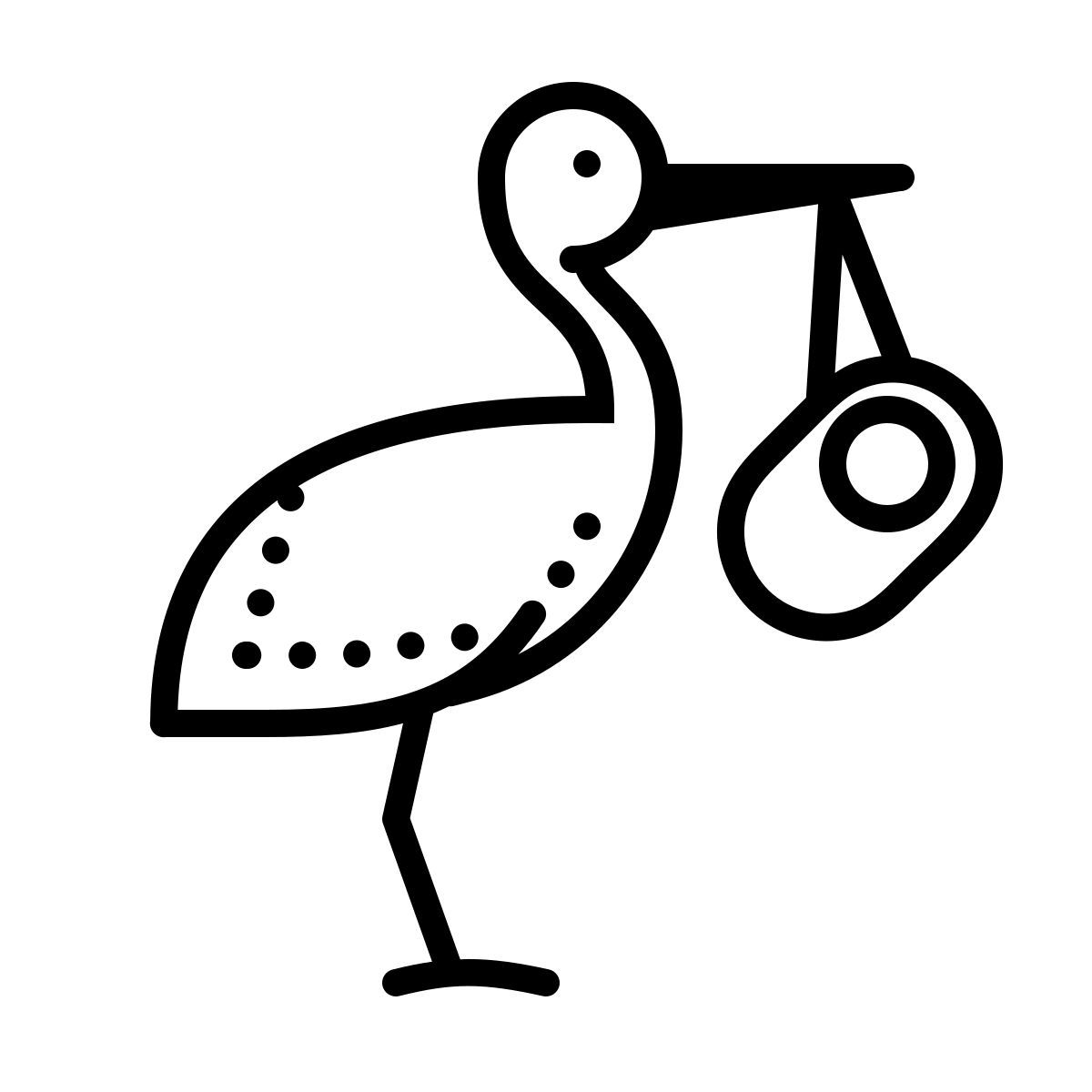 Top 5 Sites para Baixar Vetores e Clipart de Cegonha com Bebê Gratuitamente