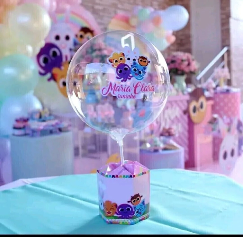 65 Ideias de Centro de Mesa Com Balao Para Festas Lindas e Baratas