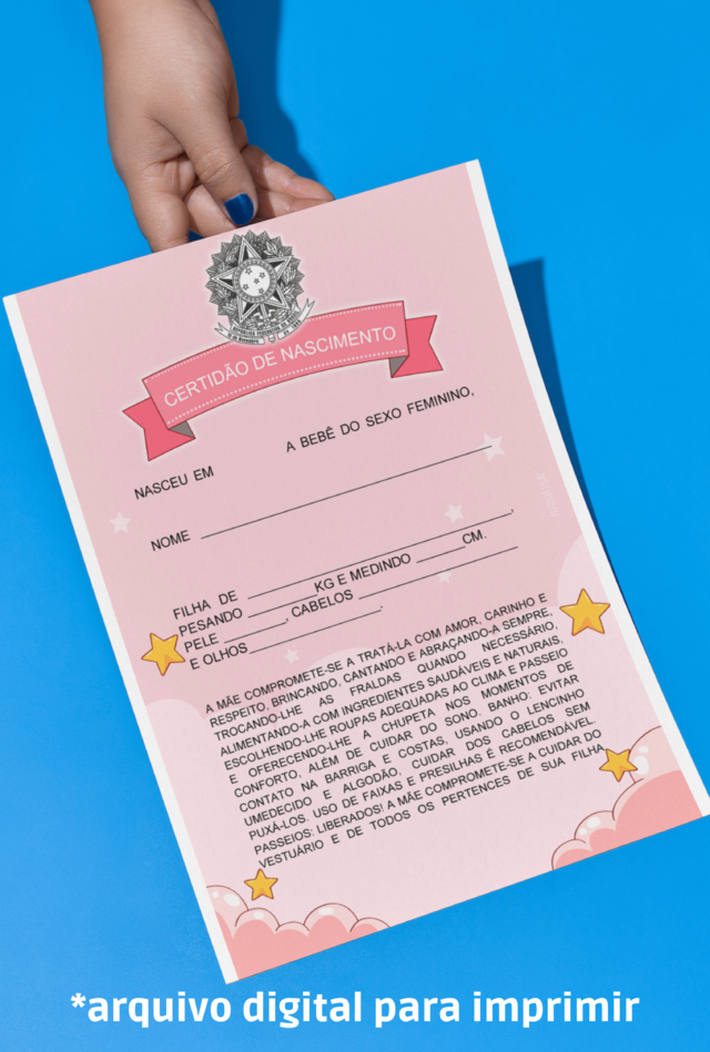 A Importância da Certidão de Nascimento na Experiência Reborn