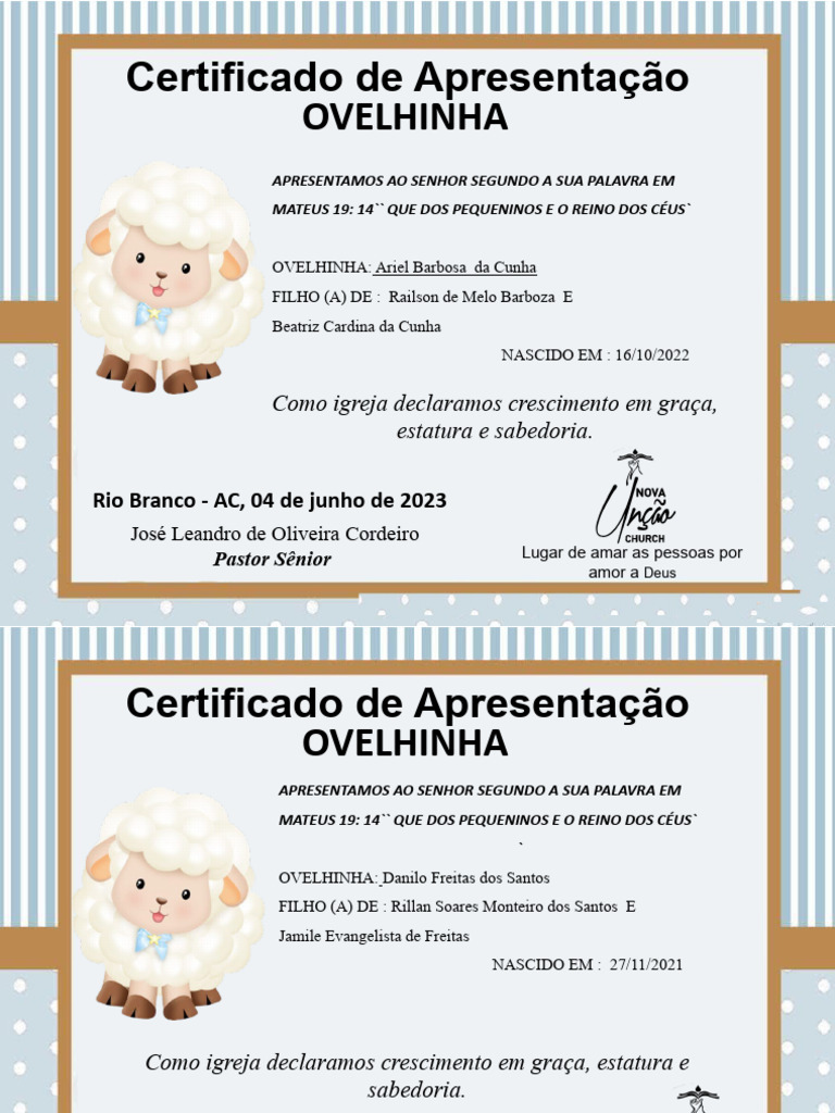 Os Melhores Versículos Bíblicos para o Certificado de Dedicação do seu Filho
