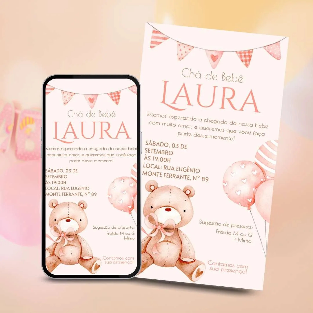 Como Gerenciar a Lista de Presentes e RSVP do Chá de Bebê Online