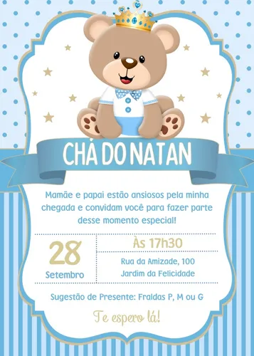 Os Melhores Temas para Convite de Chá de Bebê em 2024