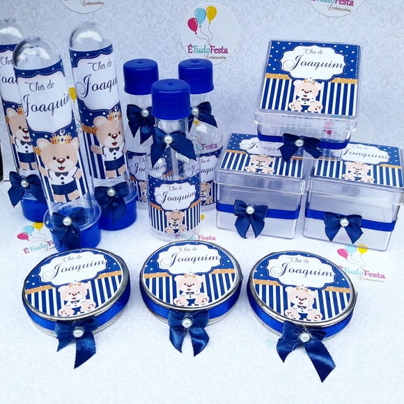 Jogos e Fraldas
5. Ursinho Príncipe: A Escolha Perfeita para um Chá de Bebê Encantador e Sofisticado