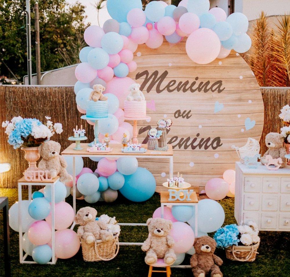 ideias decoração chá de fraldas simples e criativas