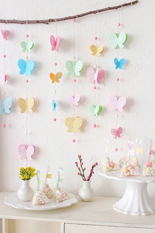 como fazer painel decoração chá de fraldas simples