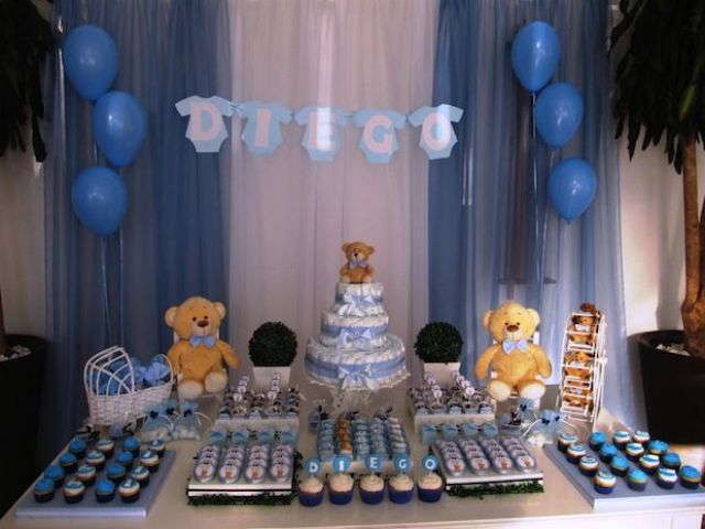 erros comuns decoração cha de fralda menino