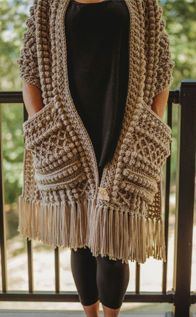 Passo a Passo: Xale de Crochê com Granny Squares Modernos