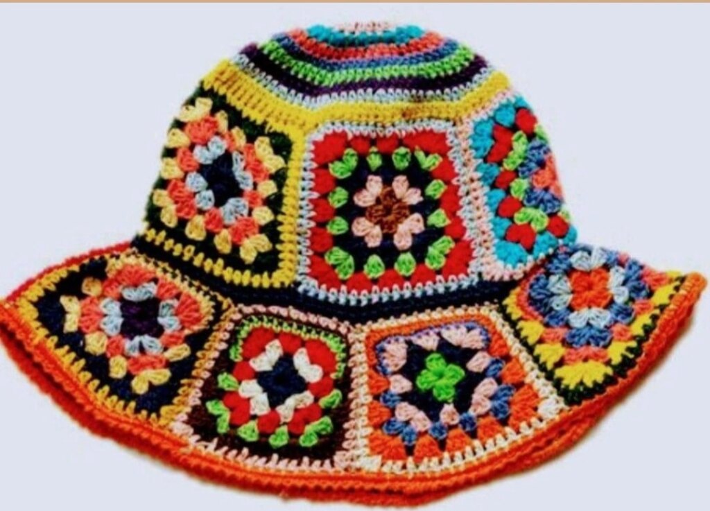 chapeu de croche infantil