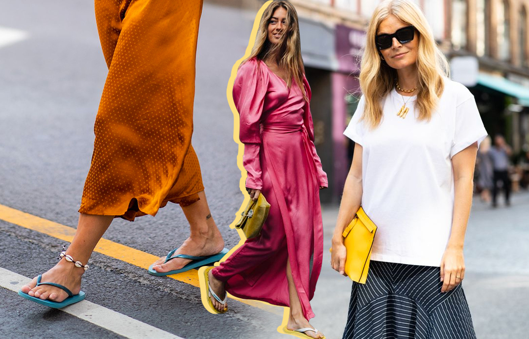 7 looks estilosos com chinelo para o verão