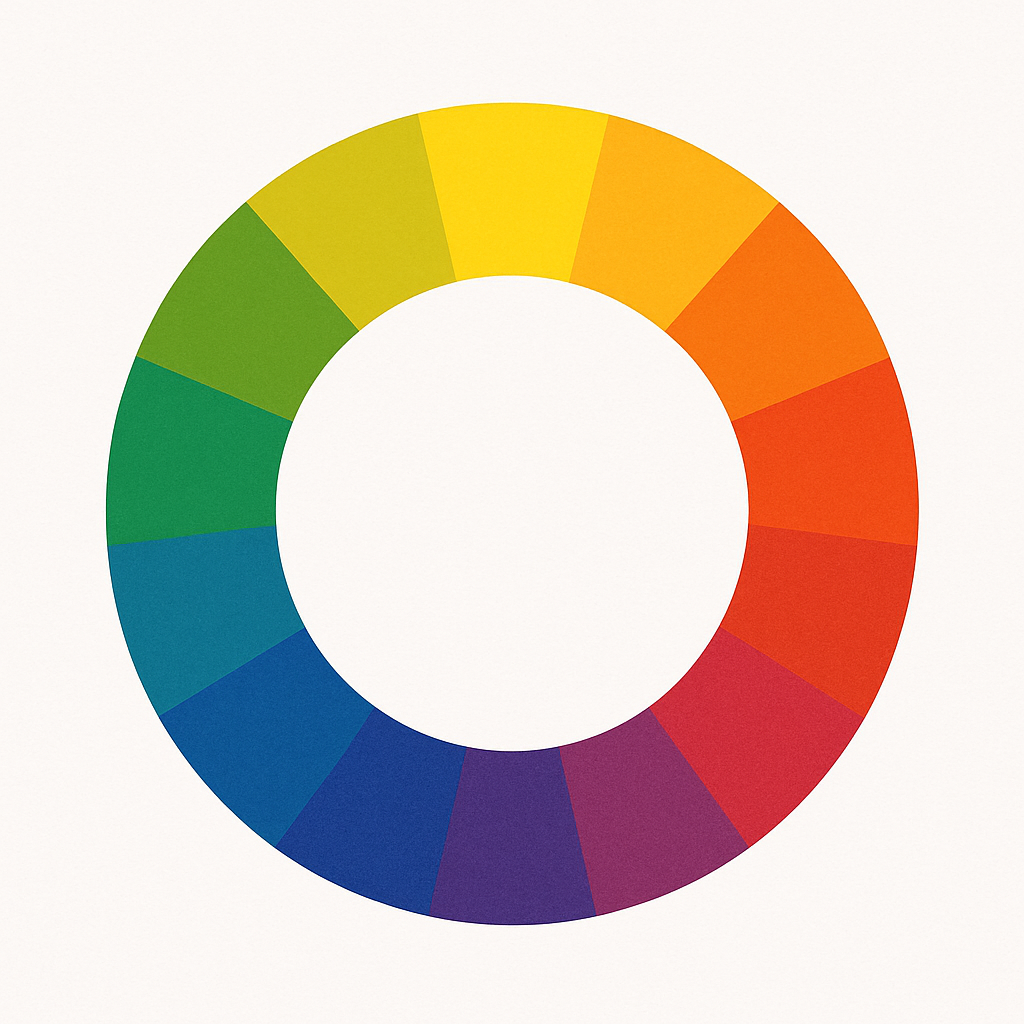 contraste de cores