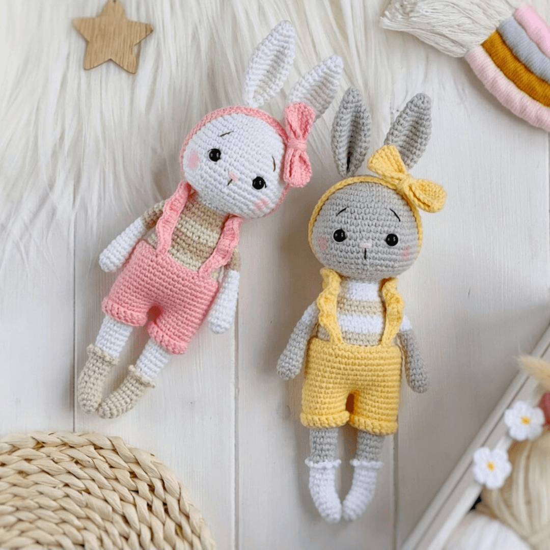 ideias criativas coelho amigurumi pascoa