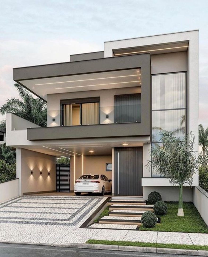 cores para casas simples
