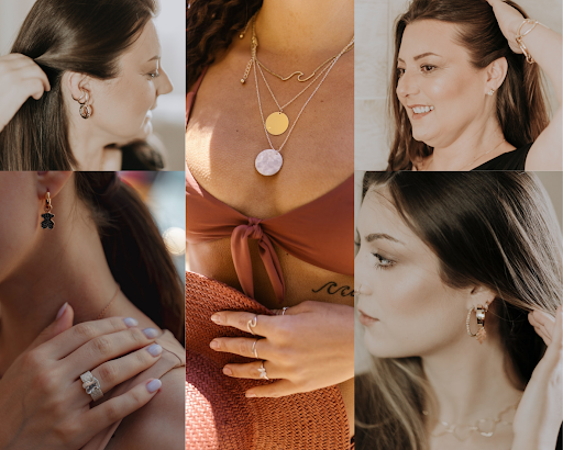 como combinar prata e dourado em joias