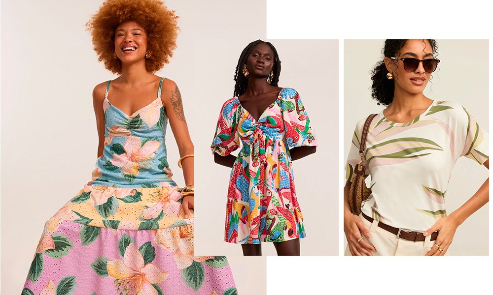 combinar floral grande com floral pequeno