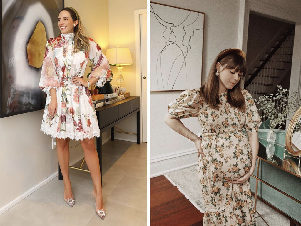 como fazer mix de estampas floral