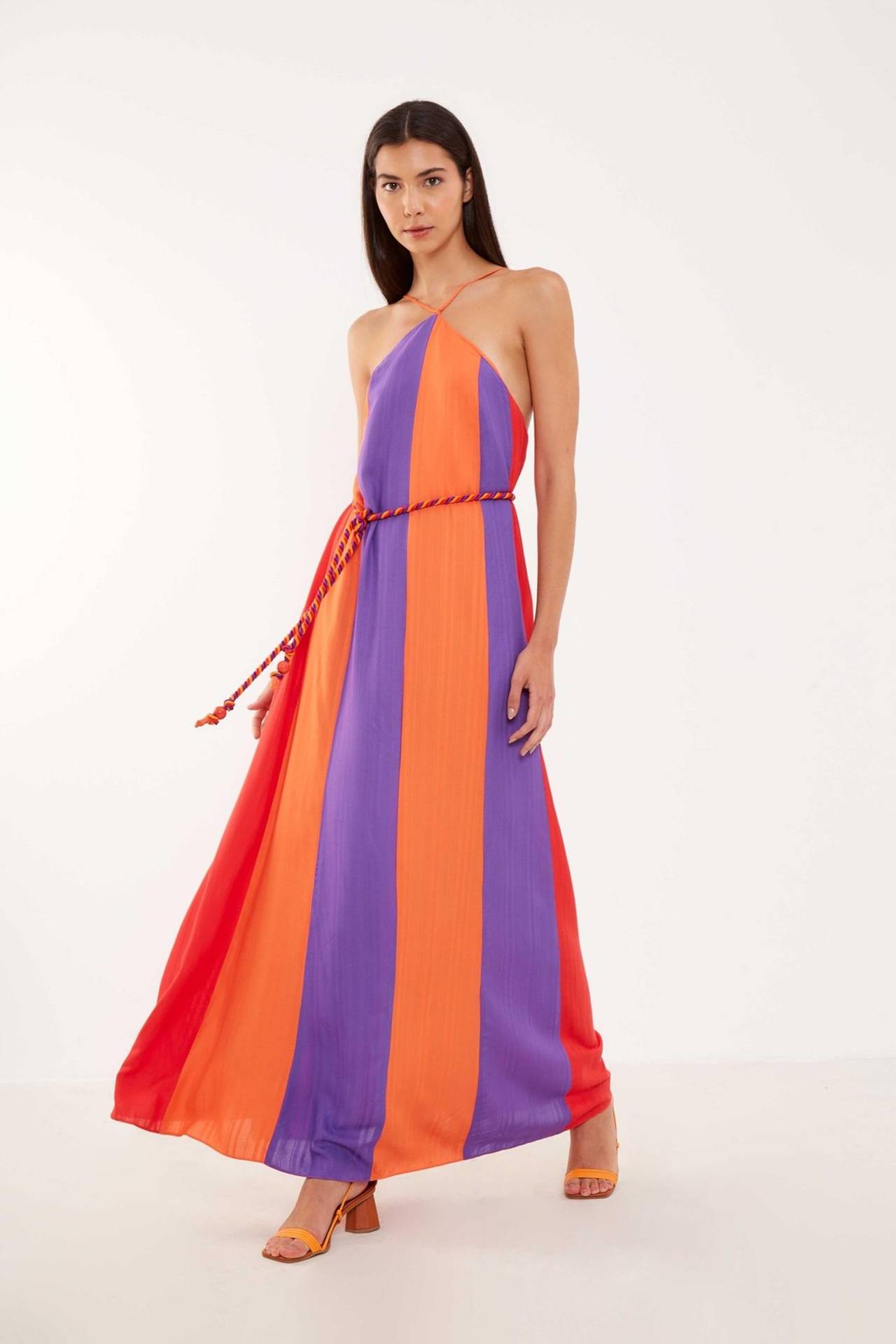 Color Block: Guia Completo para Combinar Laranja e Roxo