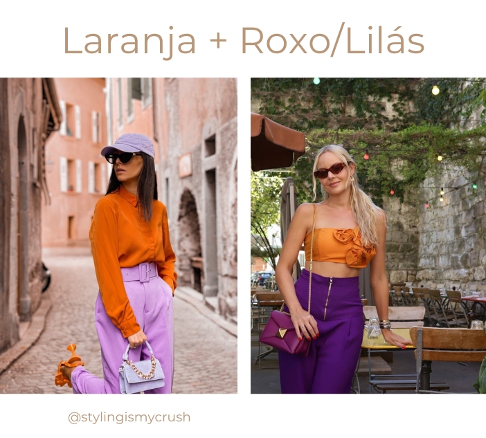 Do Neon ao Pastel: Dominando a Variação de Tons de Laranja e Roxo