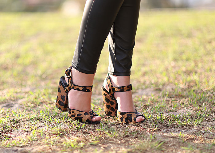 como usar sapato de onça