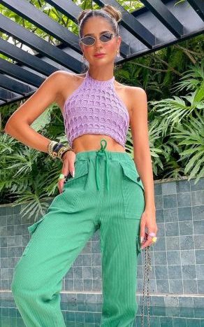 Verde e Lilás: Looks para Cada Estação e Ocasião