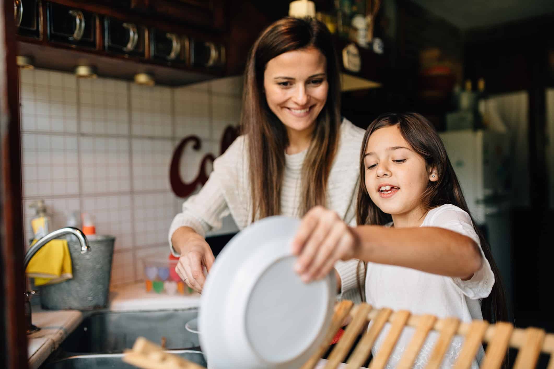 disciplina na cozinha com filhos