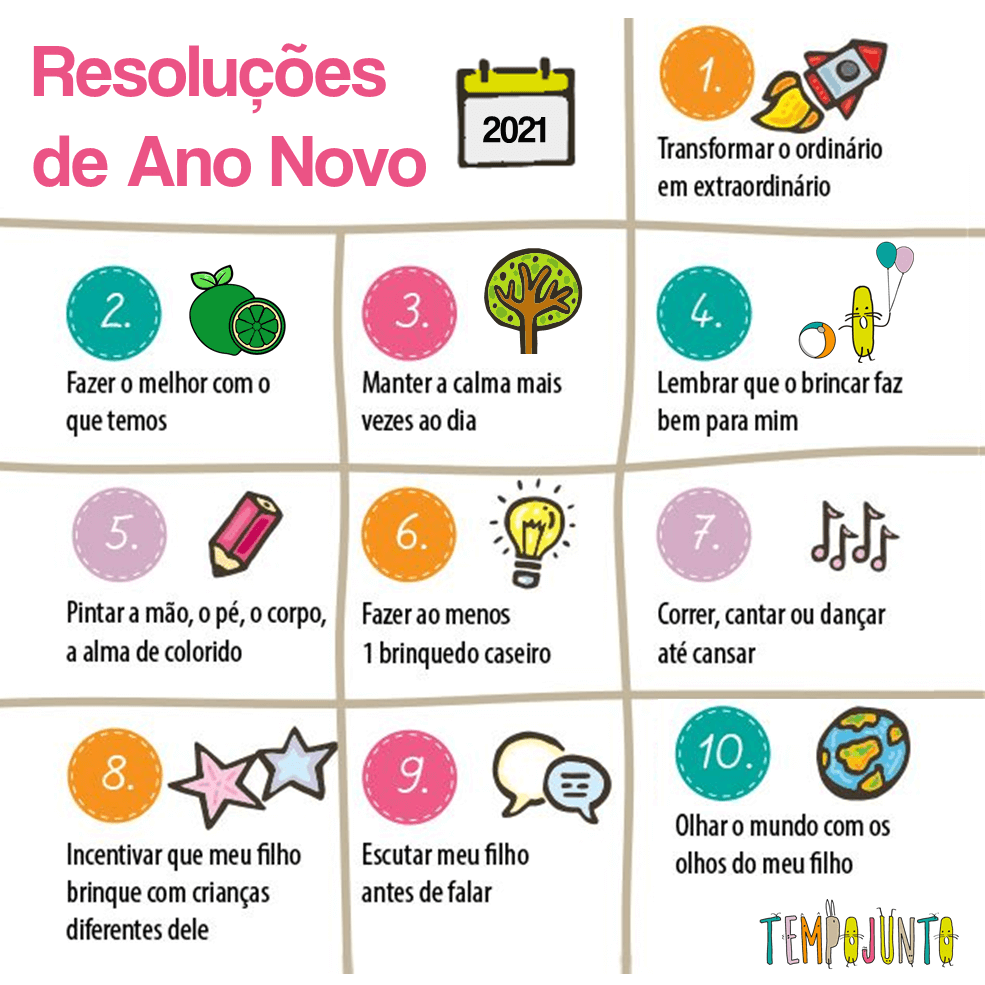 Como criar metas de desenvolvimento para os filhos no ano