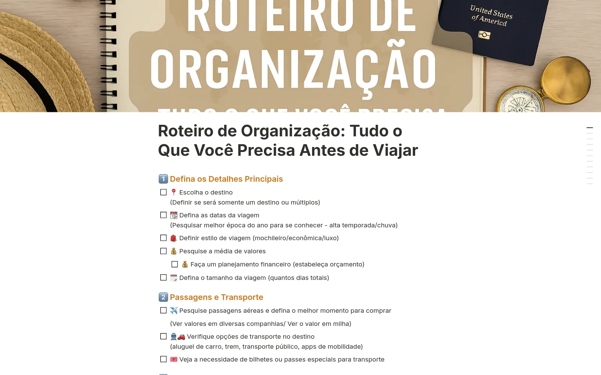 Como criar objetivos de vida inspirados nas viagens