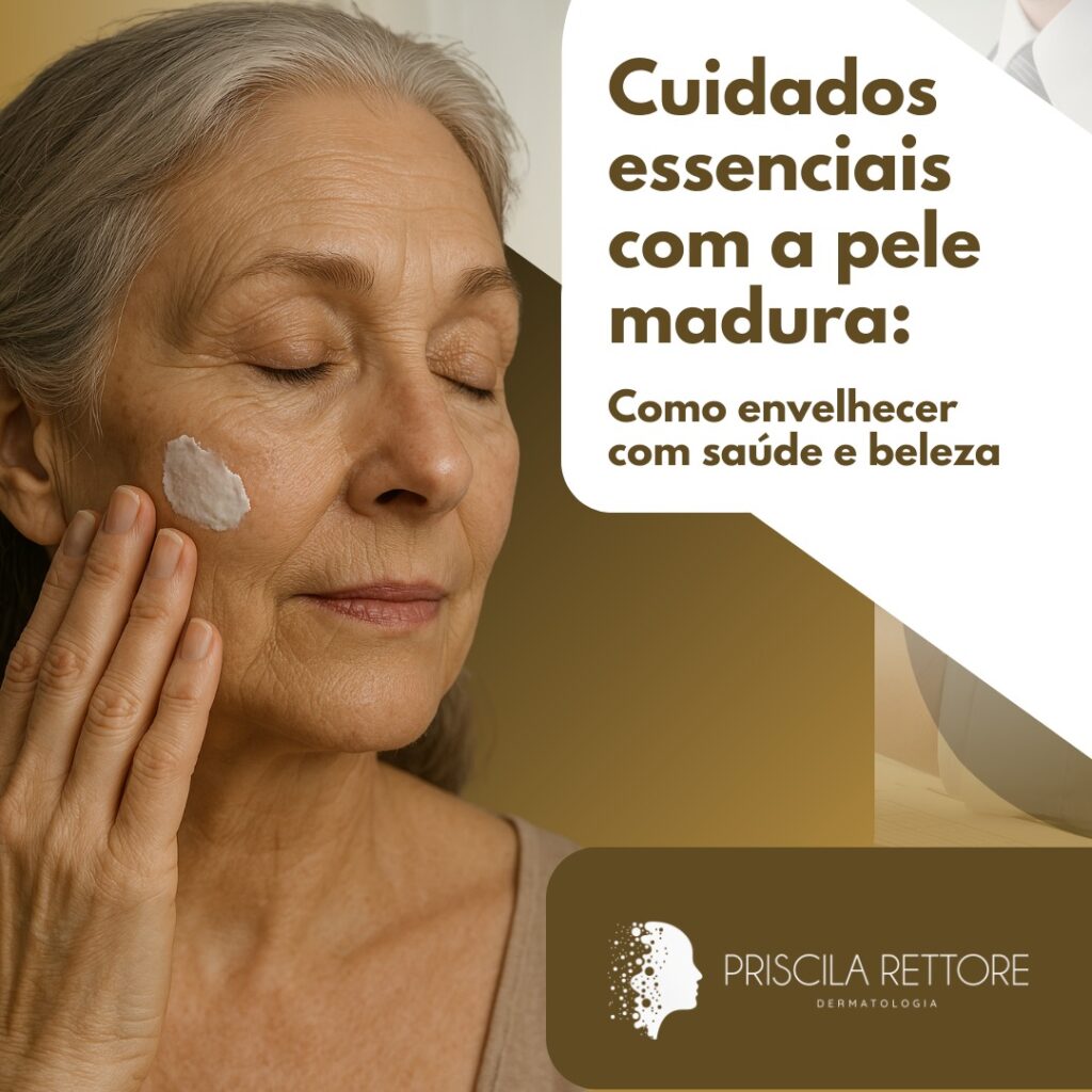 produtos para pele madura e seca