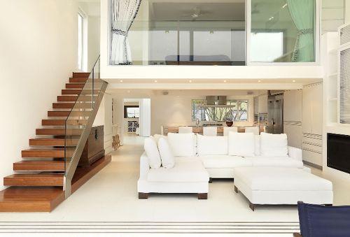 segurança em escadas internas