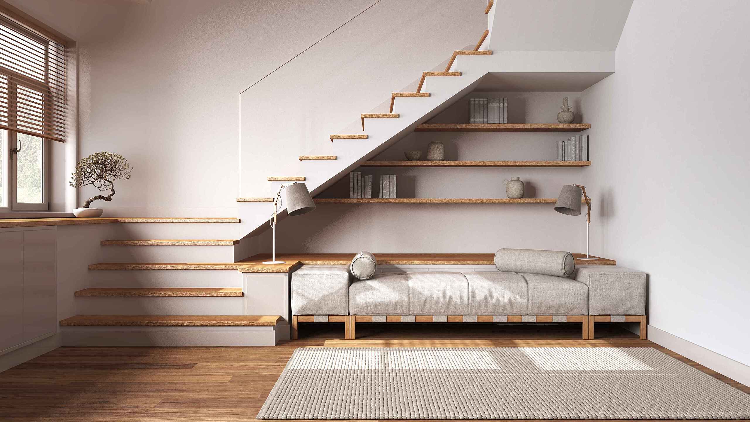 iluminação decorativa para escadas