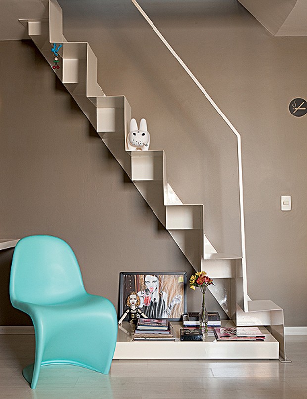 segurança em escadas internas