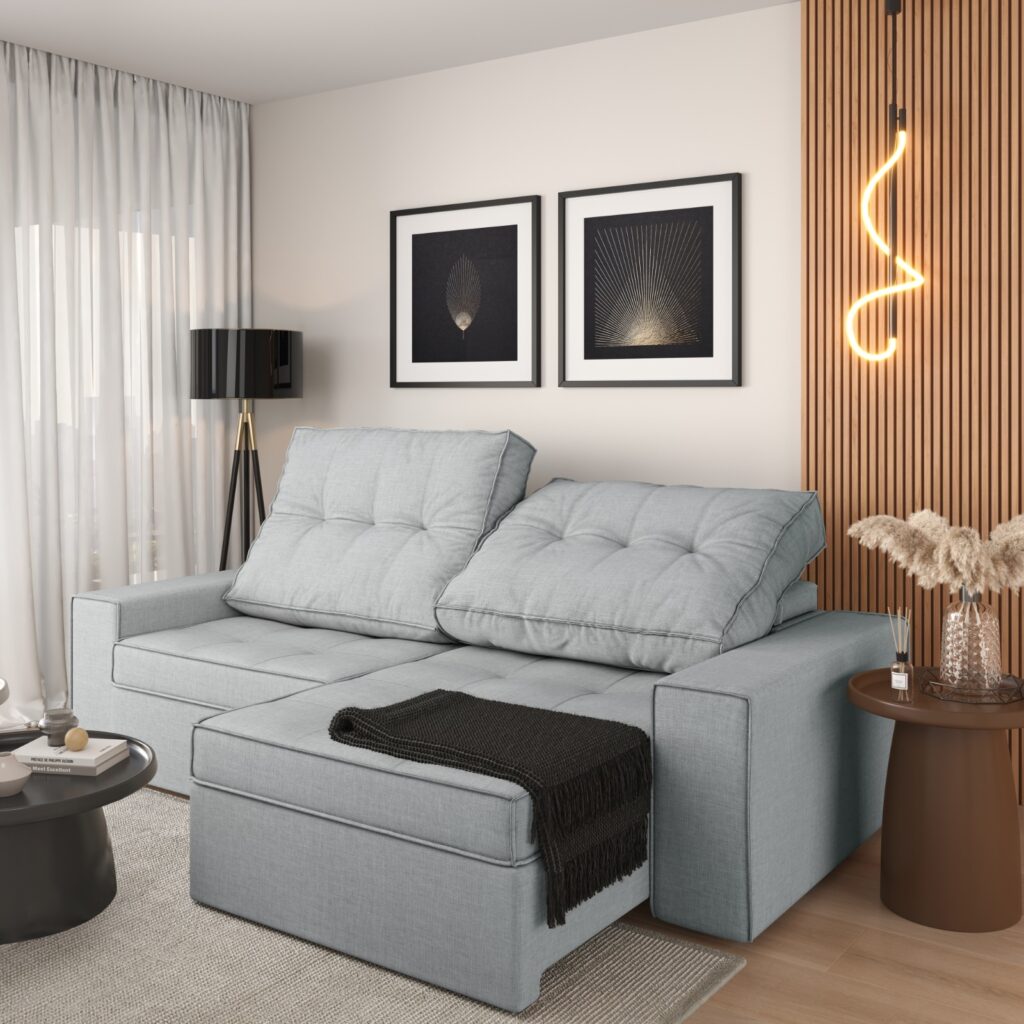 erros comuns ao decorar sala com sofá cinza