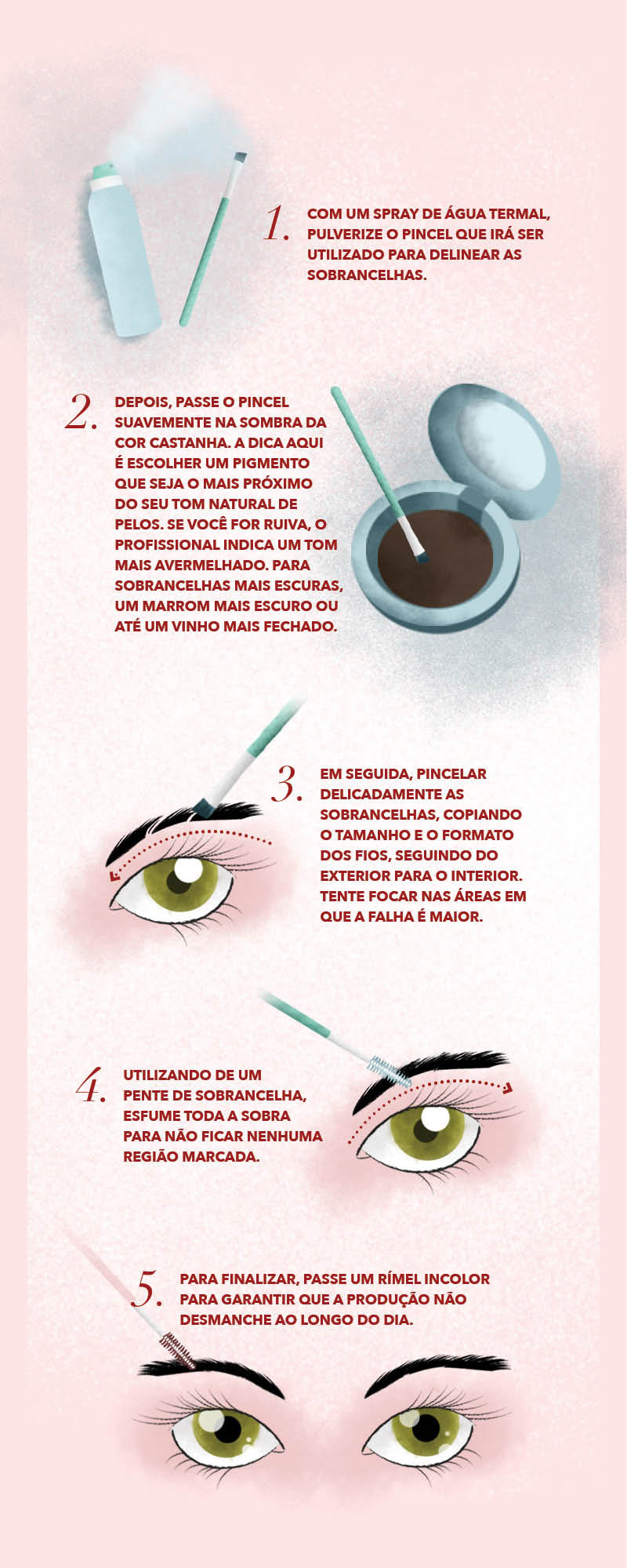Como disfarçar falhas na sobrancelha com maquiagem
