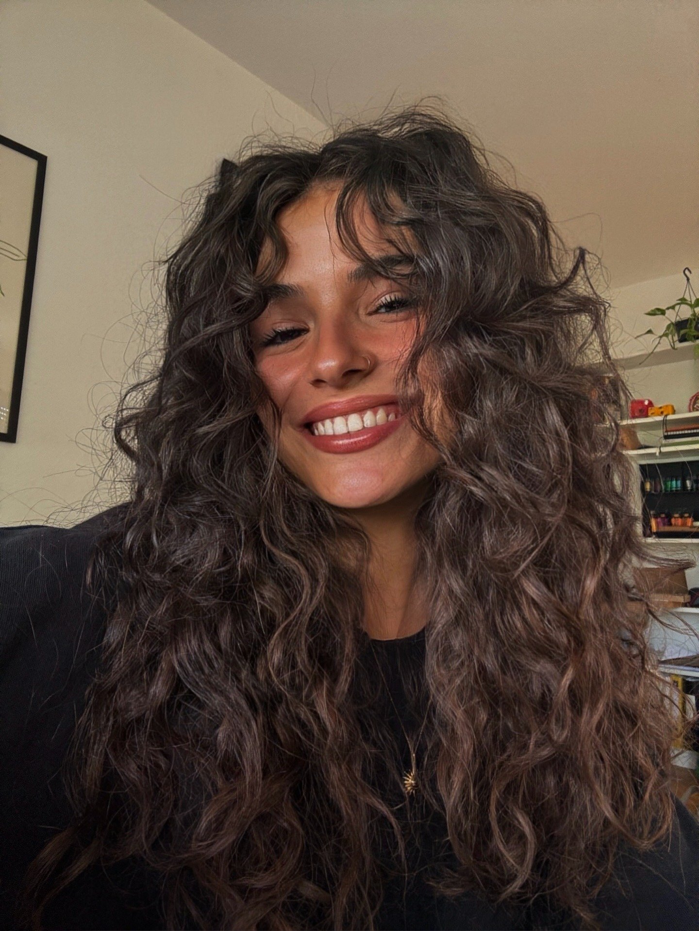 finalização cabelo ondulado