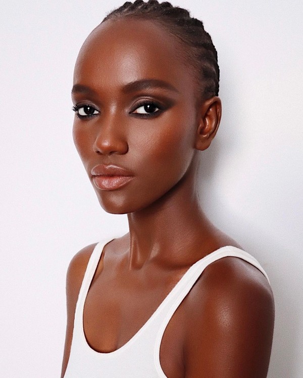 teste de tom de pele para base