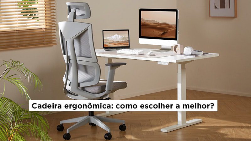 Como escolher a melhor cadeira de escritório para home office