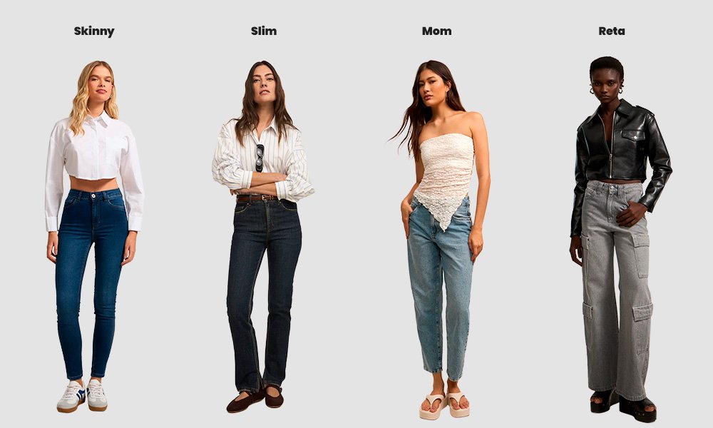 Como escolher o jeans ideal para o seu tipo de corpo