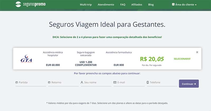 Como escolher o melhor seguro viagem para gestantes